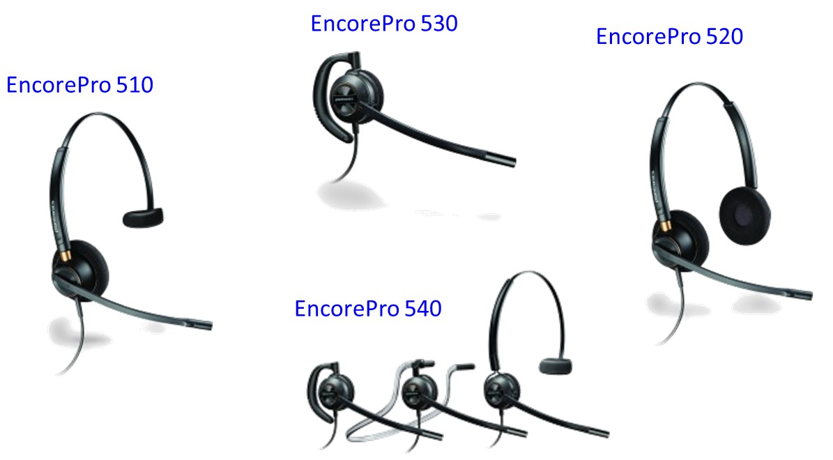 Plantronics EncorePro 500 series