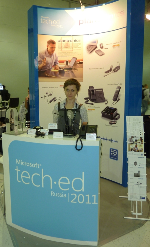 Plantronics на Microsoft TechEd Russia 2011
